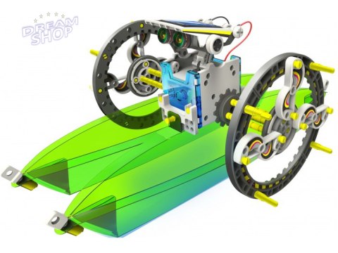 Edukacyjny Zestaw Solarny Robot 13w1 - Pies, Łódka Itp