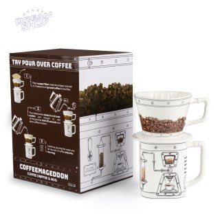 Coffeemageddon Dripper Kubek ceramiczny kawy drip