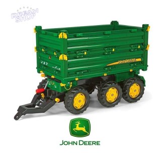 Rolly Toys Przyczepa Wywrotka Rolly Multi John Deere 3 osiowa