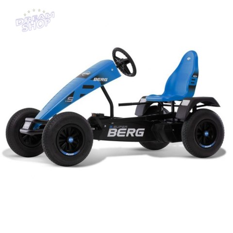 BERG Gokart na Pedały XL B.Super Blue BFR Pompowane koła od 5 lat do 100 kg