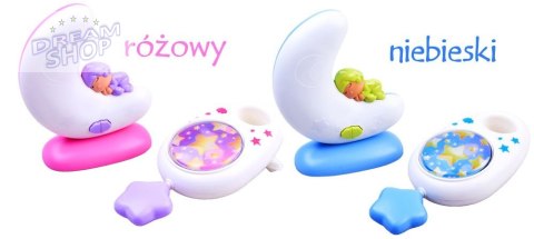 Zestaw Mobilna Pozytywka 2w1 z Bluetooth - Lampka nocna do łóżeczka ZA2645