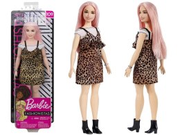 Barbie lalka Fashionistas sukienka panterka ZA3160