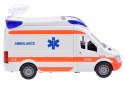 Ambulans + nosze autko Karetka z dźwiękiem ZA3835