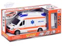 Ambulans + nosze autko Karetka z dźwiękiem ZA3835