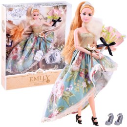 Emily Lalka w balowej sukni eleganckie buty ZA3136