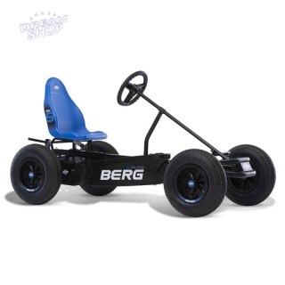 BERG Gokart na Pedały XL B.Pure Blue BFR Pompowane Koła od 5 lat do 100 kg