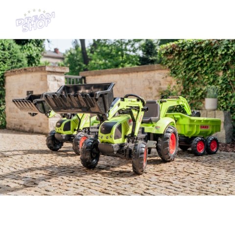 FALK Traktor CLAAS ARION z Przyczepą Maxi i Łyżką