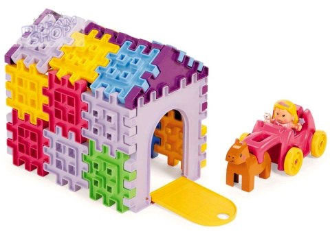 Little Tikes Kreatywne Klocki WAFLE Zamek klocki konstrukcyjne 80el ZA5112