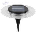 LAMPA SOLARNA DYSKOWA 28 LED DO WBICIA W GRUNT