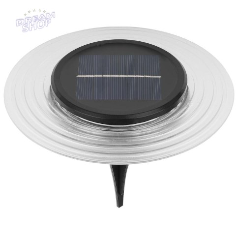 LAMPA SOLARNA DYSKOWA 28 LED DO WBICIA W GRUNT