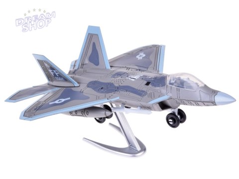 Zestaw klocków samolot odrzutowiec model F-22 1:100 ZA5027