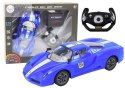 Auto Sportowe Zdalnie Sterowane Na Pilota 1:16 R/C Niebieskie