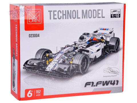 Klocki techniczne 1152-elementów Bolid F1.FW41 auto wyścigowe ZA5309