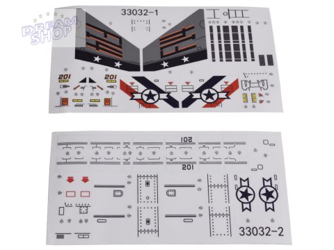 Klocki techniczne F-14 Tomcat 1600 elementów amerykański myśliwiec ZA5301