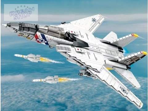 Klocki techniczne F-14 Tomcat 1600 elementów amerykański myśliwiec ZA5301