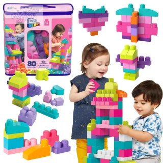 Fisher Price Pierwsze duże Klocki Mega Bloks 80 ele dla dzieci ZA5525