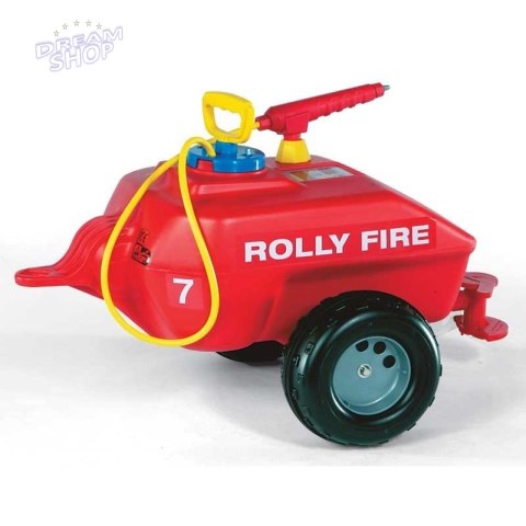 Rolly Toys rollyTrailer Przyczepa Cysterna do traktora Straż pożarna 5l