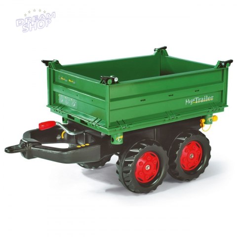 Rolly Toys rollyTrailer Przyczepa Wywrotka Mega Trailer do Traktora