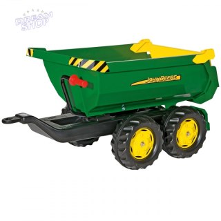 Rolly Toys rollyTrailer Przyczepa wywrotka Halfpipe John Deere